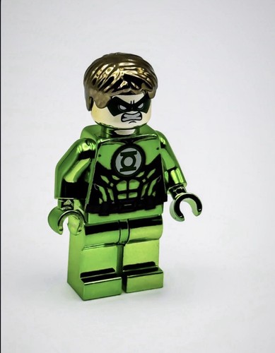 Lego custom chrome green - custom,