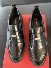 Brand New Zara Black Leather