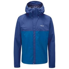 Rab Mens Downpour Eco Jacket (Nightfall Blue/Ascent Blue)