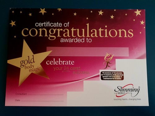 Slimming world gold - world,