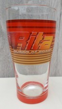 Alton Towers Rita Queen Of Speed Drink Glass Rare Collectable Souvenir 