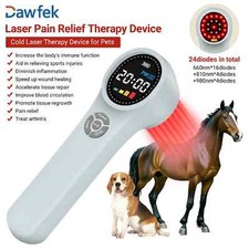 Handheld Therapeutic Laser Therapy 810 980nm Home Medical Tool Grey for Dog Cat