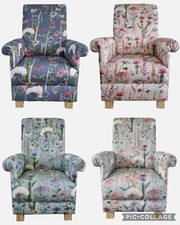 Voyage Fabric Accent Chair Adult Armchair Hermione Floral Material Bees Flowers