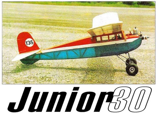 Model airplane plans - model, (rc)