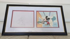 Disney - Mickey Mouse Works - Original Production Cel & Clean-Up Drawing - 1999