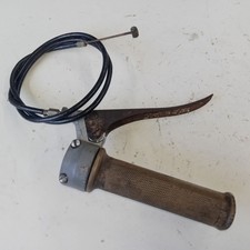 Old AMAL throttle + front