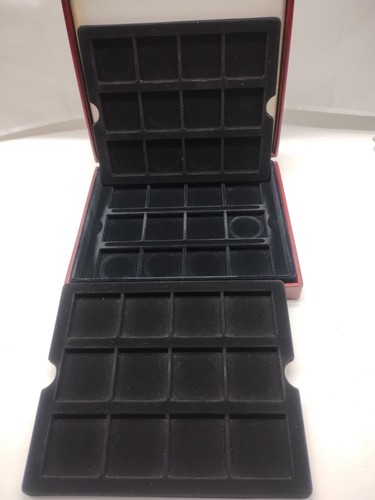 Coin presentation box storage - box,