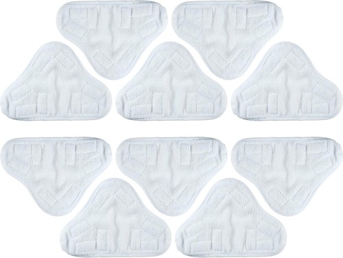 Pack h2ox5 microfiber steam - 10-pack,