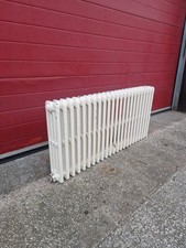 Vintage 120cm Cast Iron Radiator, Antique Retro, Industrial, School Heating Rad