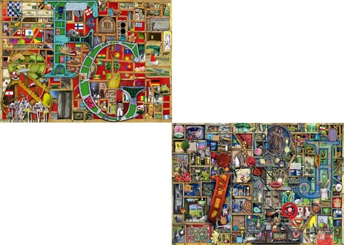 Awesome alphabet puzzle - f, g