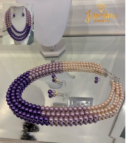Three strand purple - strand,