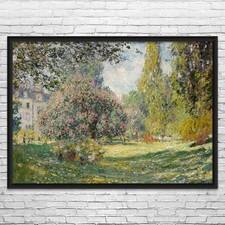 Monet Parc Monceau Art Print