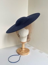 royal blue white feather stick