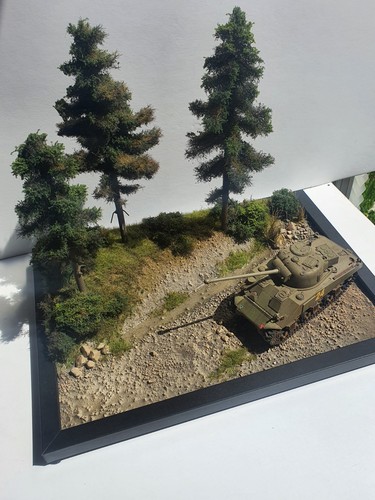 Diorama base completed - diorama,