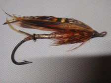 Vintage gut eyed salmon fly -