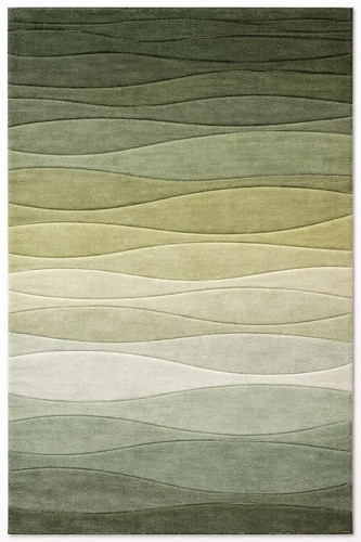 Modern green gradient striped - modern,