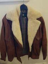 Women Leather Bomber Flying