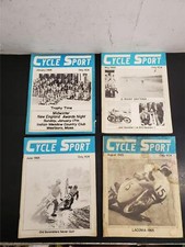 4 Vtg Cycle Sport Magazines