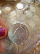 Silver 1977 Makarios Coin