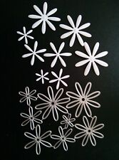 8 piece daisy flower dies set