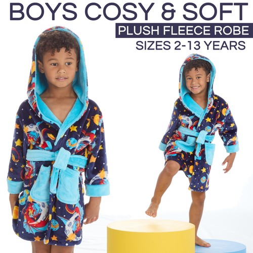 Kids boys warm hooded dressing - boys,