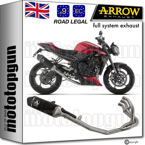 Arrow full exhaust open veloce - full,