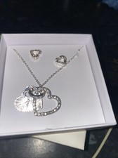 2 Piece Silver Necklace Set