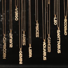 Ladies Gold 12 Horoscope
