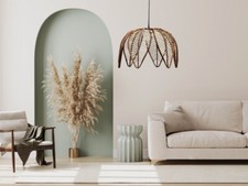 Boho Natural Rattan Handmade