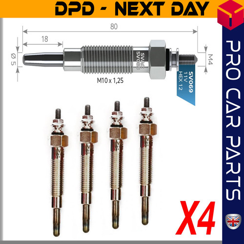 Glow plug fits - plug, hyundai