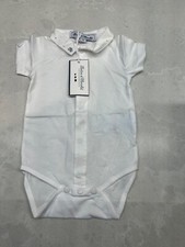 Tartine Et Chocolat logo-embroidered collar babygrow White - Various sizes- BNWT
