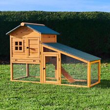 RABBIT HUTCH GUINEA PIG HUTCHES RUN RUNS LARGE 2 TIER DOUBLE DECKER FERRET CAGE