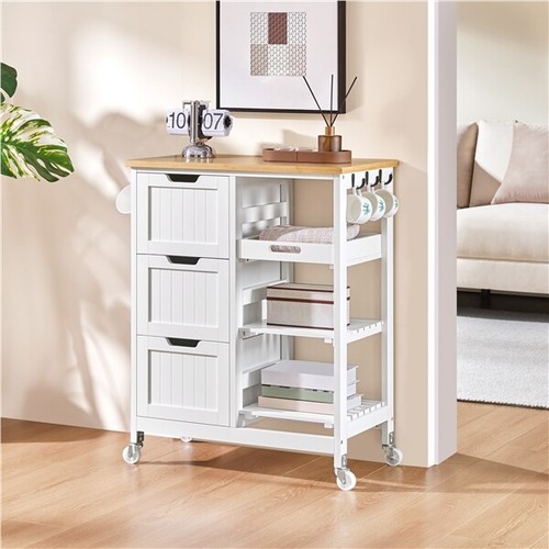 Kitchen storage serving cart - serving,