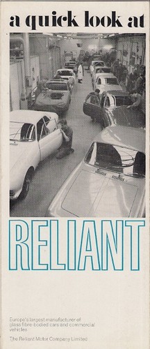 Reliant range 1966 - range, 1966-67
