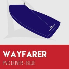 WAYFARER BOAT COVER - BOOM UP - PVC BLUE