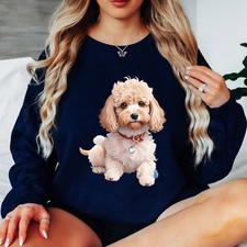 Cute Poodle Dog Animals Womens
