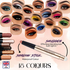 Waterproof Long Lasting 18 Colour Eyeshadow Shimmer Stick Makeup Eye Shadow UK
