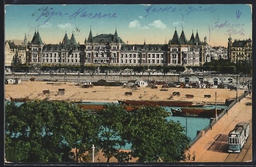 Postcard dresden view - postcard, of