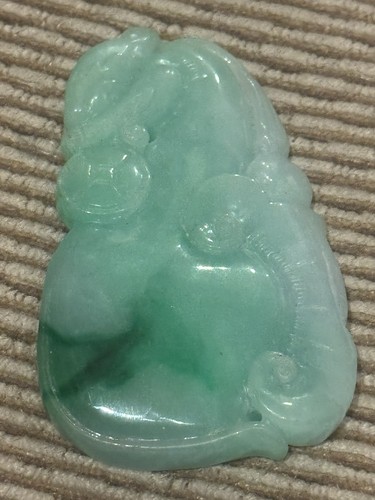 Jadeite jade pendant - jade,
