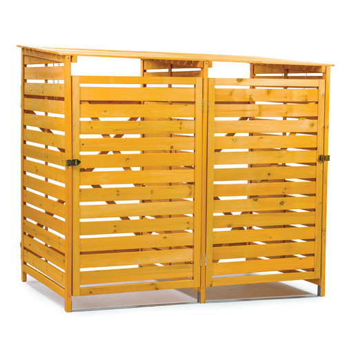 Double wheelie bin - wheelie, storage