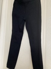 Brand New  Black Jersey Denim Legging Cropped  Size 8 From Next