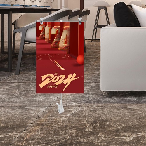 Adjustable poster stand - adjustable, floor