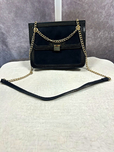 Primark black faux leather - primark,