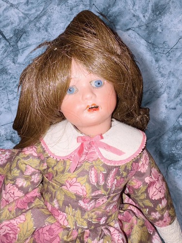Stunning antique doll made - doll,