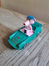 Vintage 1984 Pink Panther Diecast Car Green Porsche 911 [ESCI]