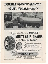 1952 McKay Co. Tire Chains Ad