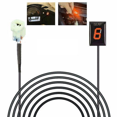 Motorcycle gear indicator - motorcycle,