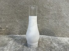 VINTAGE OIL LAMP FUNNEL WHITE