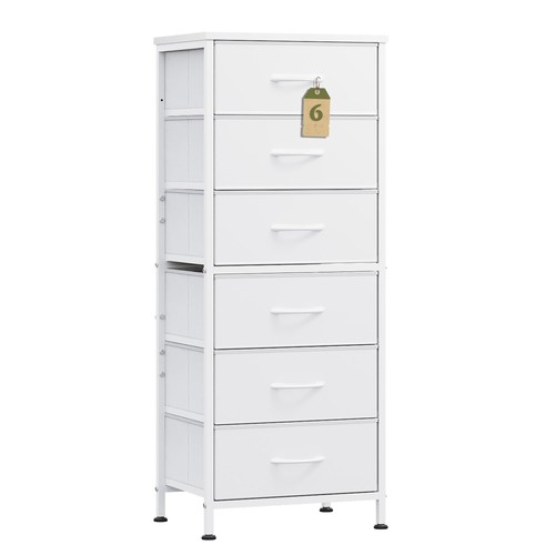 White tall dresser - tall, for