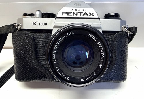 Asahi pentax k1000 35mm film - asahi,